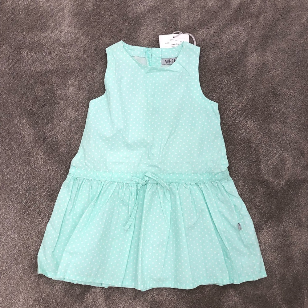 Wheat dotted summer dress size 3 years